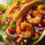 Read more about the article Air Fried Shrimp Tacos