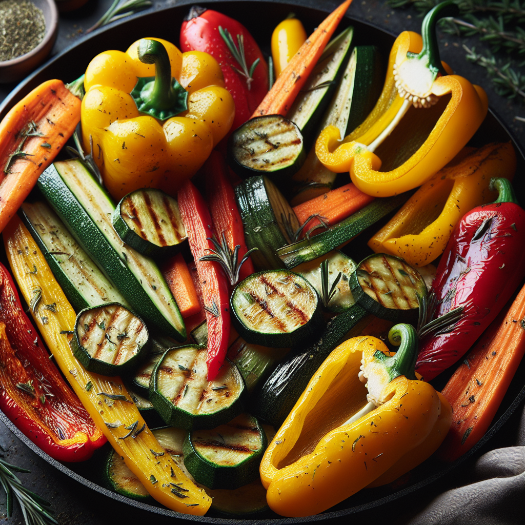 You are currently viewing Herb-Roasted Air Fryer Vegetables