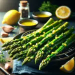 Read more about the article Lemon Garlic Air Fryer Asparagus