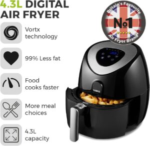 Read more about the article Tower Vortx T17024 Digital Air Fryer Oven with Rapid Air Circulation Review