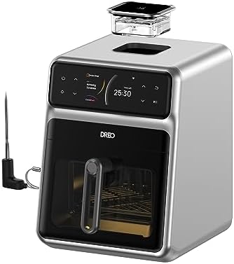 You are currently viewing Dreo ChefMaker Combi Fryer, Cook like a pro with just the press of a button, Smart Air Fryer Cooker with Cook probe, Water Atomizer, 3 professional cooking modes, 5.7L