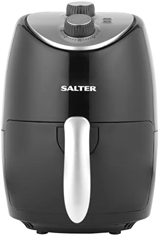 You are currently viewing Salter EK2817H 2L Compact Air Fryer, Non-Stick Cooking, 30 Minute Timer, Automatic Shut Off Function, Hot Air Circulation, Healthier Cooking, Adjustable Temperature Control, Small Households, 1000W