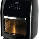 Read more about the article GOURMETmaxx – Air Fryer with Digital Touch Display and 60 Minute Timer, 12L Capacity Basket, Rapid Air Circulation, Includes Accessories, Oil Free and Low Fat Cooking, 9 Presets, 1800W, Black