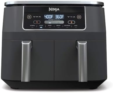 You are currently viewing Ninja DZ201 Foodi 6-in-1 2-Basket Air Fryer with DualZone Technology, 8-Quart Capacity, and a Dark Grey Stainless Finish