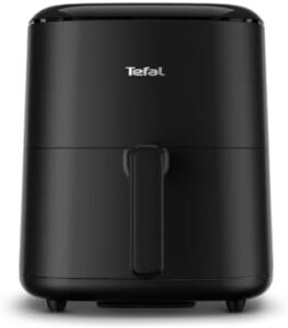 Read more about the article Tefal Easy Fry Max Digital Air Fryer, 5L, 10in1, Uses No Oil, Air Fry, Extra Crisp, Roast, Bake, Reheat, Dehydrate, 6 Portions, Non-Stick, Dishwasher Safe Baskets, Black EY245840