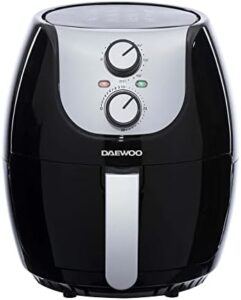 Read more about the article Daewoo Manual Air Fryer, Healthy Living With Less Oil To Bake, Roast And Grill, Pre-Set Guide, 30 Minutes Timer, 80-200°C Temperature, Stylish Design And Family Sized, 4 Litres
