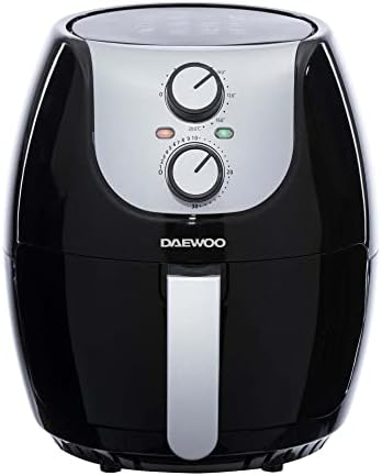 You are currently viewing Daewoo Manual Air Fryer, Healthy Living With Less Oil To Bake, Roast And Grill, Pre-Set Guide, 30 Minutes Timer, 80-200°C Temperature, Stylish Design And Family Sized, 4 Litres