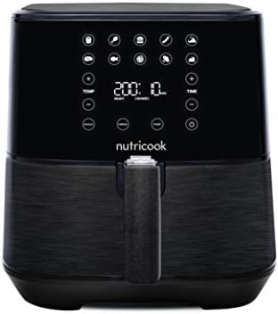 You are currently viewing Nutricook Air Fryer 2, 1700 Watts, Digital Control Panel Display, 10 Preset Programs With Built-In Preheat Function, 5.5 Liter Black, AF205K, 2 year Warranty” (5.5 Liters, Black)