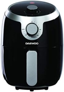 Read more about the article Daewoo 2L Single Pot Air Fryer with Rapid Air Circulation and 0-30 Minute Timer, 80-200°C Temperature Range and Overheat Protection, Removable Baking Tray and Non-Slip Feet Black SDA1599