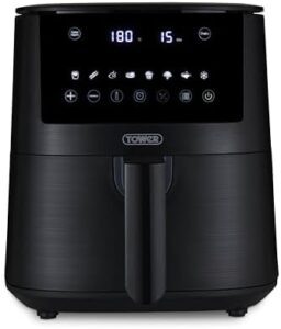 Read more about the article Tower T17147 Vortx 4.2L Digital Air Fryer with 8 Cooking Presets, 60 Minute Timer, 1400W, Black