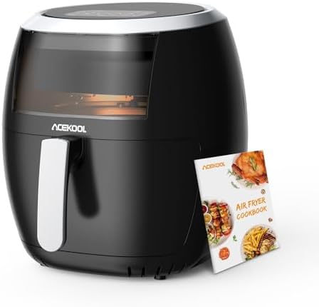 You are currently viewing Acekool Air Fryer Oven Digital Large 8L Rapid Air Circulation,Air Fryers with Touch Screen Viewable Window Dishwasher Safe Accessories Bpa-free 1800W,Timer & Temperature Control (8L)