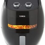 Read more about the article Tower T17071 Vortx Vizion Manual Air Fryer with Rapid Air Circulation, 7L, 1800W, Black