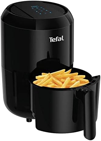 You are currently viewing Tefal Easy Fry, Compact Digital Health Air Fryer, 6 Programs, 0.4 kg Capacity, Dishwasher safe parts, Black, EY301840