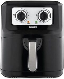 Read more about the article Tower T17090 Vortx Manual Air Fryer, 5L, Black