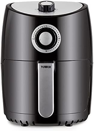 You are currently viewing Tower T17023 Vortx Manual Air Fryer Oven with Rapid Air Circulation and 30 Min Timer, 2.2 Litre, Black