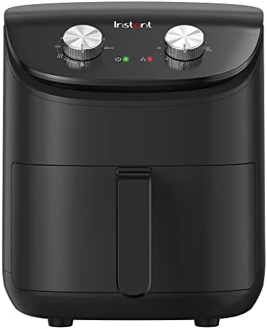 You are currently viewing Instant Compact Small Air Fryer with Single Drawer, Healthy Oil Free Meals, Adjustable Temperature, Countdown Timer, Non-Stick Dishwasher Safe Basket, Black – 3.8L – 1500W