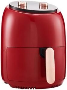 Read more about the article INMOZATA Air Fryer 8L, Oil Free Air Fryer Oven with Nonstick Removable Basket, Rapid Air Circulation, 30-Minute Timer, Dishwasher Safe, 2400W, Red