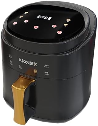 You are currently viewing KIONEX MA 8 Air fryer Low Budget – 8 Litre Air Fryer (Black)