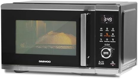 You are currently viewing Daewoo Actuate Range, 26 Litre Air Fryer & Microwave Oven, 2400W, 5-In-1 Air Fryer, Microwave, Bake, Defrost, Reheat, Air Flow Technology, Accessories Included, Space Saving Design, One Touch Cooking