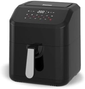 Read more about the article Westpoint XL Digital Air Fryer 5L 1400-1600W (Black) – 10-in-1 Convection Air Fryer with LED Touchscreen, Non-Stick Basket – Oil Free Toaster Oven