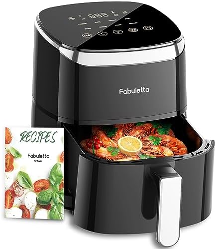 You are currently viewing Air Fryers 4L,Fabuletta1680W Compact Air Fryers with 9 Presets, Max 230℃ Setting Digital Air Fryer Oven with Rapid Air Circulation, Digital Display,Shake Reminder,Nonstick & Dishwasher, Quiet