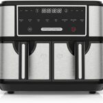 Read more about the article EUARY Best 9L Large Dual Basket Air Fryers for Family,8-In-1 Compact Oven with Smart Finish,Oil Free Double Air Fryer with Cookbook,Timer & Temperature Control,Nonstick 2600w
