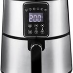 Read more about the article Crux 2.8 L Digital Air Fryer, Faster Pre-Heat, No-Oil Frying, Fast Healthy Evenly Cooked Meal Every Time, Dishwasher Safe Non Stick Pan and Crisping Tray for Easy Clean Up, Stainless Steel