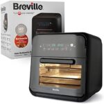 Read more about the article Breville Halo Rotisserie Air Fryer | Digital Extra Large Air Fryer Oven | 10 L | Fry, Bake & Dehydrate | 2000 W | Energy Efficient | Black and Grey [VDF127]