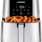 Read more about the article Chefman TurboFry® Touch Air Fryer, XL 7.5 Litre Family Size, 1800W Power, 4 Presets, Uses No Oil, Nonstick Dishwasher-Safe Parts, Automatic Shutoff, Stainless Steel