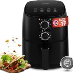 Read more about the article Linsar – Hot Air Fryer 4L – 80-200°C Temperature Control – 60 Min. Timer, Cooking Recipies, Keep Warm, Oil Free – Energy Saving – Rapid Air Circulation Technology- 1400 Watt