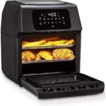 Read more about the article Trendi 12L Rotisserie Air Fryer Oven with Rapid Air Circulation and Large Window with Interior Light,Thermostat Control,9 Pre Set Modes,1800Watt,Black