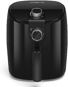 Read more about the article Aigostar 4L Air fryer oven, Air Fryers Home Use 1500W with Rapid Air Circulation, 30-Minute Timer, Adjustable Temperature for Healthy Oil Free & Low Fat Cooking, Baking, Grilling, Black- Hayden A