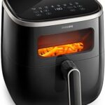 Read more about the article Philips Airfryer 3000 Series XL, 5.6 L, See-through window, 14-in-1 Cooking Functions, 90%* Less fat with RapidAir Technology, Recipe app, Easy to Clean (HD9257/88)