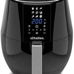 Read more about the article Schallen Modern Black Gloss Healthy Eating Low Fat Large 3.5L 1300-1500W Digital Display Air Fryer with 9 Cooking Settings and 30 Minute Timer (3.5L Air Fryer)