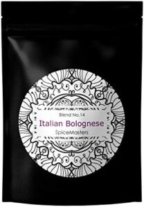 Read more about the article Spaghetti Bolognese Mix Superior Hand Blended Premium Mix by Spice Masters – Easy Meals Quickly – Authentic Made Simple – Free Same Day Dispatch
