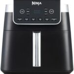 Read more about the article Ninja Air Fryer MAX PRO, 6.2L, Uses No Oil, Large Square Single Drawer, Roast, Bake, Air Fry, Family Size, Digital, Cook From Frozen, Non-Stick, Dishwasher Safe Basket & Crisper Plate, Grey, AF180UK