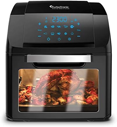 You are currently viewing Air Fryer – TurboTronic TT-AF2 Air Fryer Oven Easy Home Cooking, Air Fryer, Rotisserie, and Dehydrator All in One Multi-Cooking Smart Oven, 360° Air Circulating