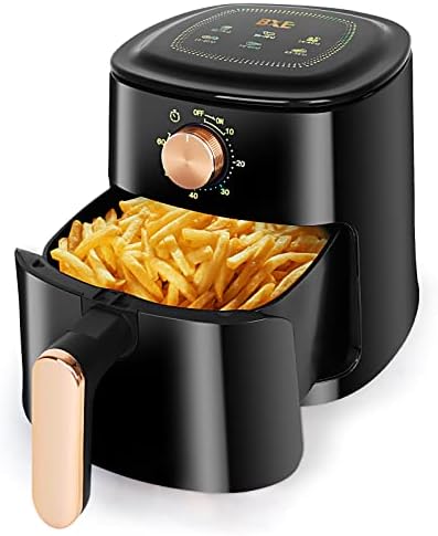 You are currently viewing Air Fryer – 4 Quart Basket,Multi-scene Manual Air Fryer 650W, compact design with timer control, quiet, energy efficient oil free (BLACK)