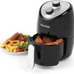 Read more about the article Salter EK2817 2L Compact Air Fryer – Hot Air Circulation, Removable Non-Stick Cooking Rack, Adjustable Temperature Up To 200°C, 30 Minute Timer, 1000W, Small Household Air Fry Oven, Black/Silver