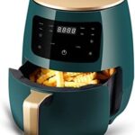 Read more about the article 4.5L Air Fryer, HOMGEN 1400W XL Oil Free Air Fryers for Home Use with Air Fryer Liners,8-in-1 Program, LED Onetouch Screen, Timer and Adjustable Temperature Control for Healthy Cooking