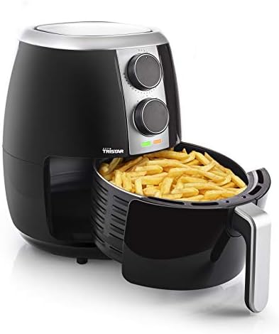 You are currently viewing Tristar Hot Air Fryer/ Crispy Fryer XL with adjustable thermostat and timer – 66.7% less energy consumption – without fat – easy to clean – with 3.5 litre capacity – FR-6989
