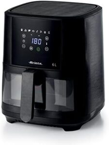 Read more about the article Ariete 4626 8-in-1 Air Fryer 6 Liters – 8 Preset Programs, Digital Display, Transparent Basket, Adjustable temperature from 35°C-200°C – 1300 Watts Temp
