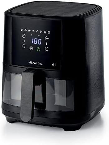You are currently viewing Ariete 4626 8-in-1 Air Fryer 6 Liters – 8 Preset Programs, Digital Display, Transparent Basket, Adjustable temperature from 35°C-200°C – 1300 Watts Temp