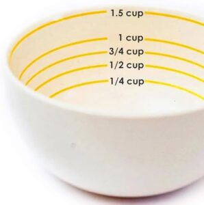 Read more about the article Uba Portion Control Porcelain Measuring Bowl for Weight Loss, Bariatric Diet, Healthy Eating (1)