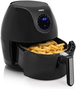 Read more about the article Princess Digital Air Fryer XXL – 5.2 L – 1700 W – 7 Presets – Baking Tin Included – Rapid Hot Air Circulation System – Detachable Double Basket – Timer – Touchscreen Display – 182050