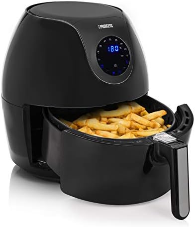 You are currently viewing Princess Digital Air Fryer XXL – 5.2 L – 1700 W – 7 Presets – Baking Tin Included – Rapid Hot Air Circulation System – Detachable Double Basket – Timer – Touchscreen Display – 182050