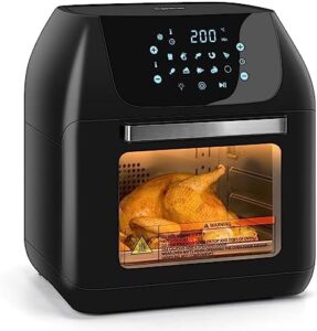 Read more about the article Aigostar 12L Air Fryer Oven Multifunctional with Rotisserie, Digital Air Cooker with 9 Cooking Presets, Adjustable Temperature and Timer, Oil Free Low Fat Cooking, 1500W – Owen 30YVN