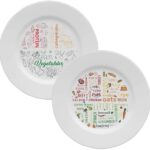 Read more about the article Thorness Pair of Colourful Melamine Portion Control Plate for Adults to Encourage Healthy Eating, Melamine Diet Plate Visually Divided for Slimming and Weight Loss