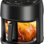 Read more about the article Air Fryer Oilless Oven with 8 Presets Rapid Air Circulation, 4.5L Capacity, LED Touch Control, Visible Cooking Air Fryers, Black