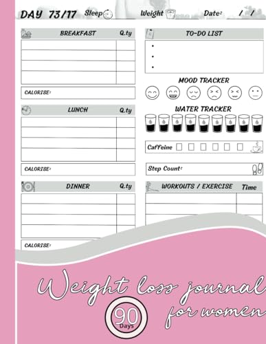 You are currently viewing Weight loss journal: for women simple and cute. Your Motivational Diet Guide.